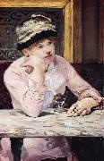 Edouard Manet La Prune oil painting artist